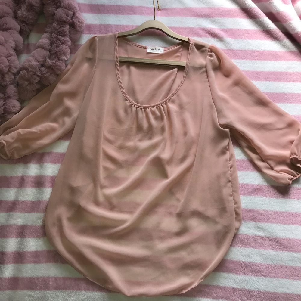Sheer Poetry Blouse